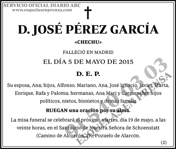 José Pérez García